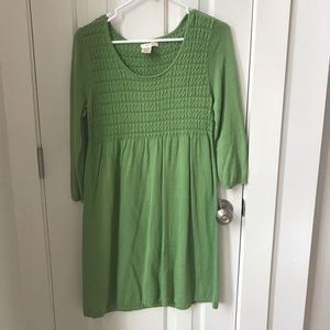Sophia Max Green Sweater Dress